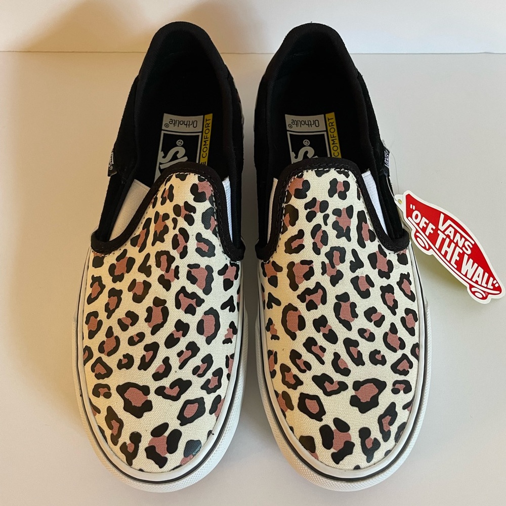 Animal Print Leopard Vans SZ 6